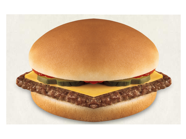 Las 5 peores y 5 mejores hamburguesas - MEJOR de Wendy´s: Hamburguesa Jr.